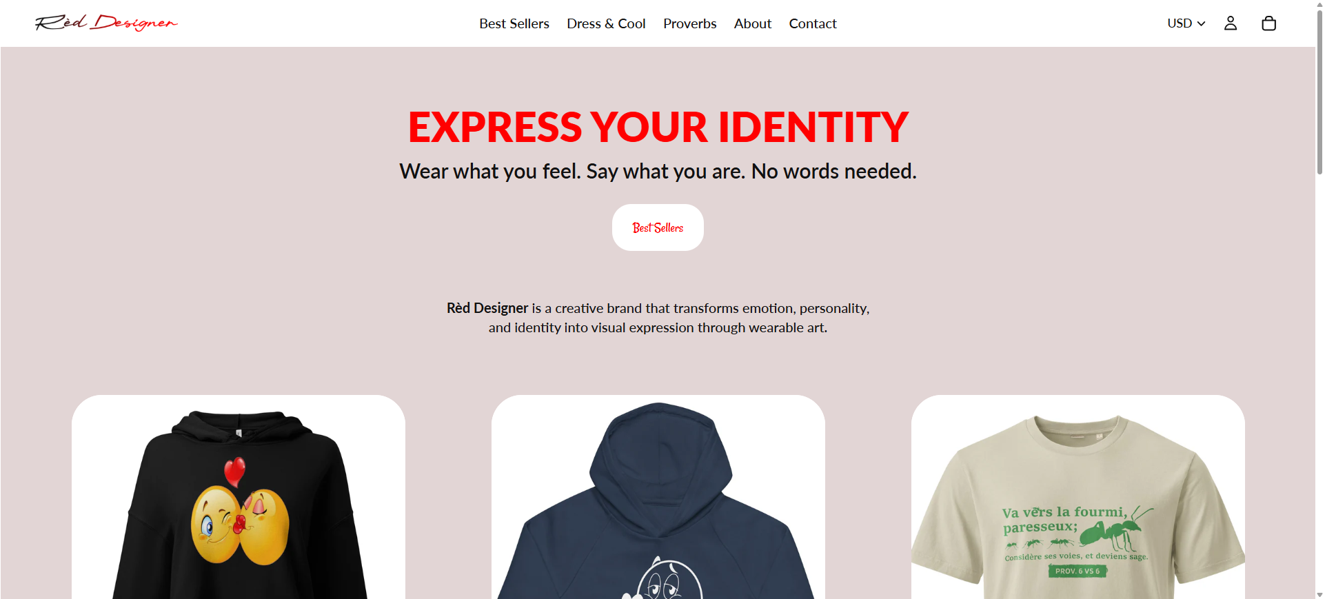 Red Designer Web Design